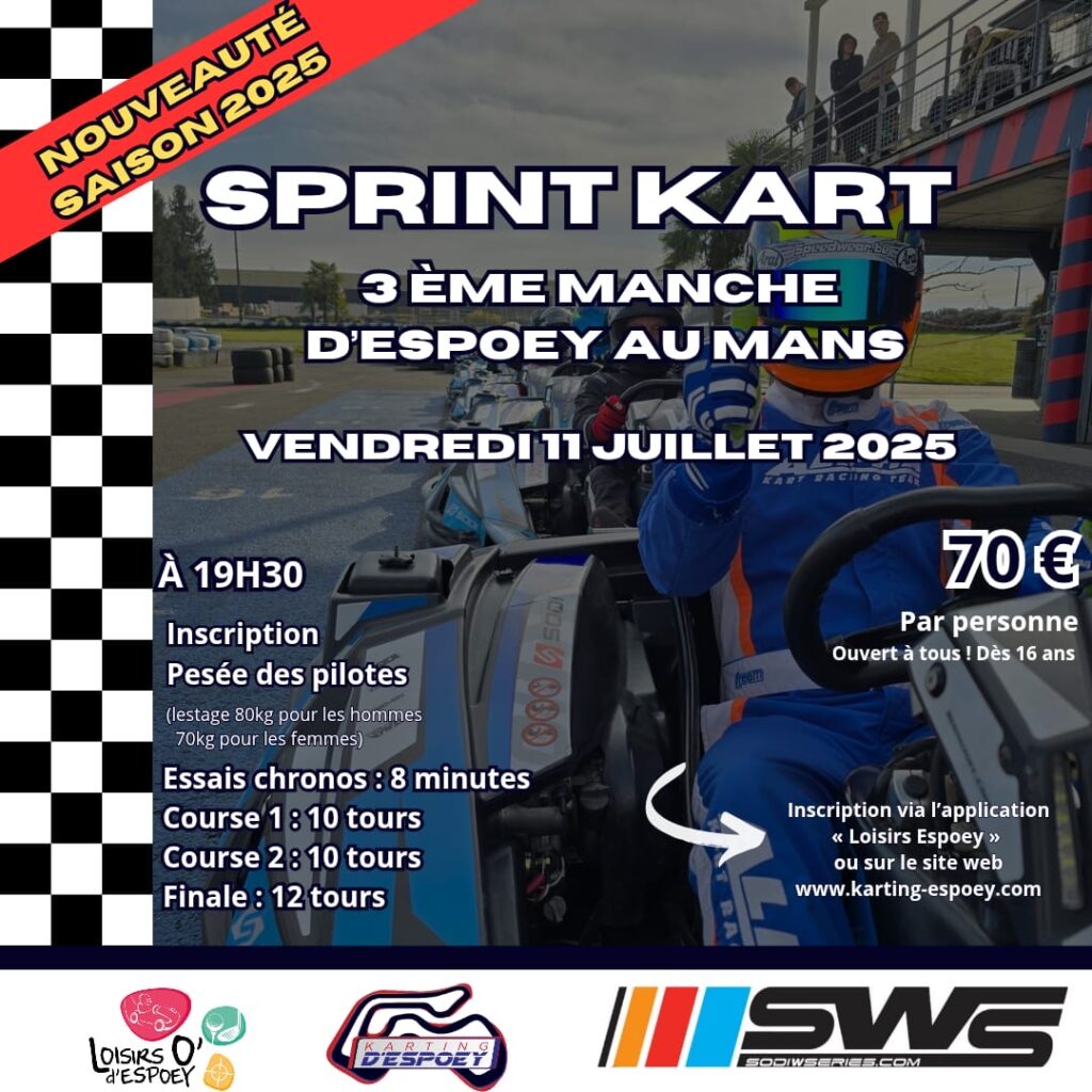 Sprint Kart 11 juillet 2025